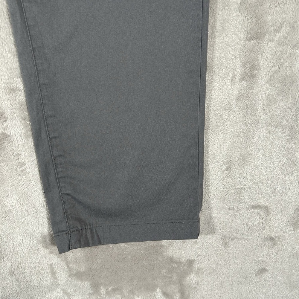 Birddogs Pants Men 30x30 Gray Boom For Your Boomstick Chino Stretch Golf Tech - Picture 7 of 15